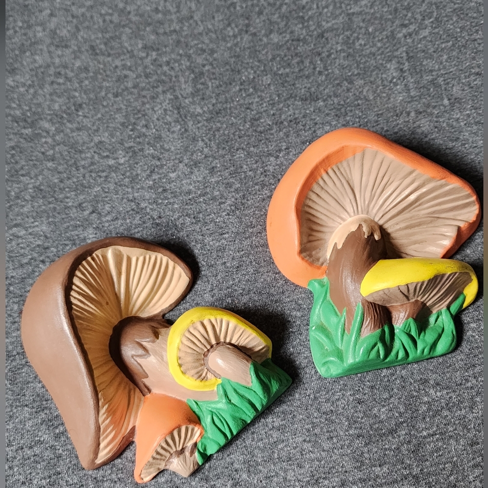 Vintage 1985 Groovy Home Decor, Signed Handmade Ceramic Wall Hanging